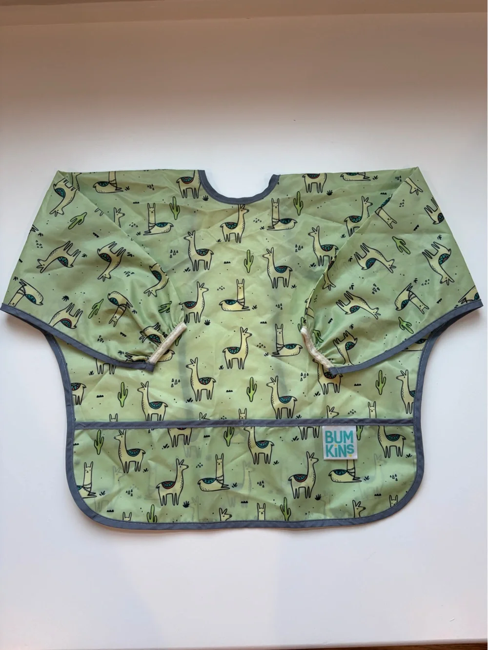 Bumkins Waterproof Sleeved Bibs Bundle of 2 Machine Washable 6-24 months